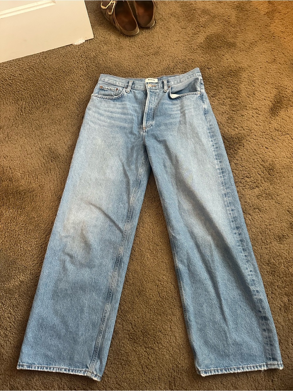 Agolde low slung baggy jeans - Picture 2 of 5